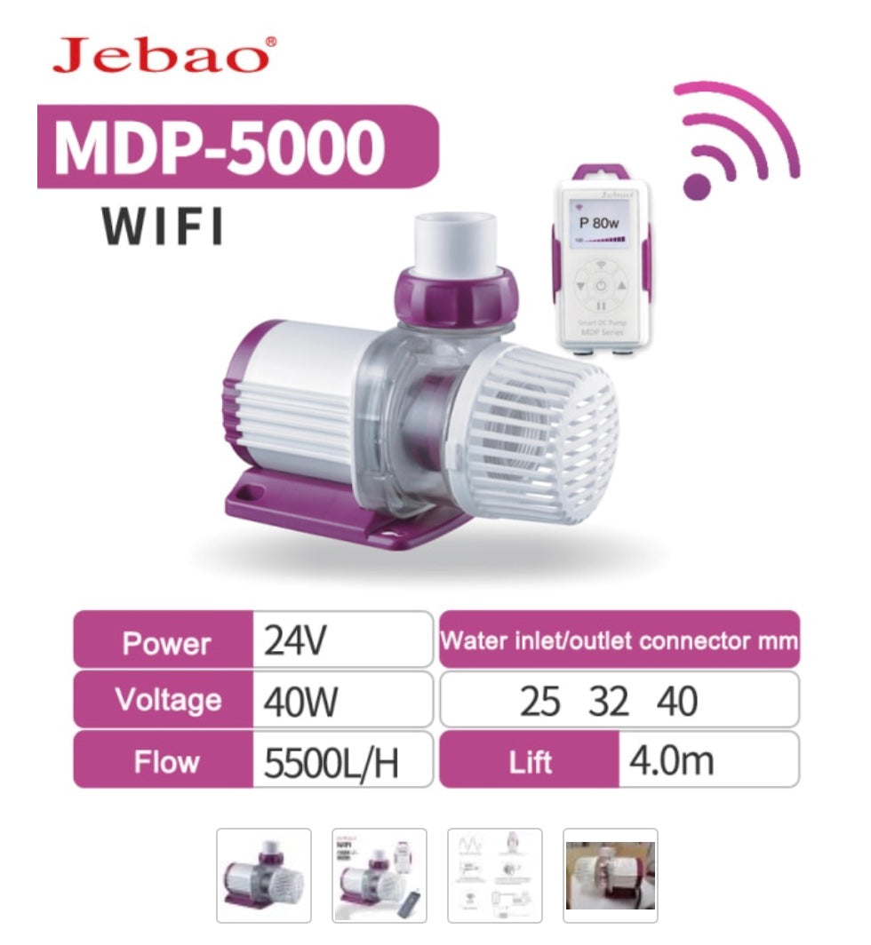 NEW! Jebao return pump MDP-5000 Aquarium wave maker Reef Fresh