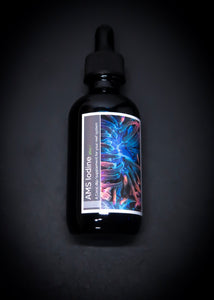 NEW ! AMS Iodine + Lugols 60ml aquarium use supplement coral dip reef tank nano large tanks fishes lps sps soft coral