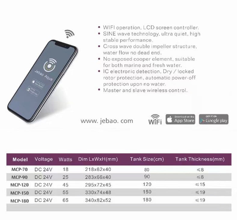 NEW! Jebao MCP-150 – Aquamaniacs