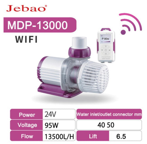 NEW! Jebao return pump MDP-13000 Aquarium wavemaker Reef Fresh water controllable monster fish aquarium planted 5ft tank WIFI arrowana