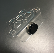 AquaMag Magnetic Acrylic Coral Frag rack 5 plugs (12mm bore)