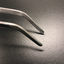 40cm Stainless Steel Curve tip Forcep